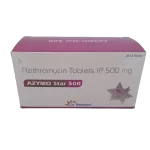 AZYMO STAR 500 MG - 3 TABLETS