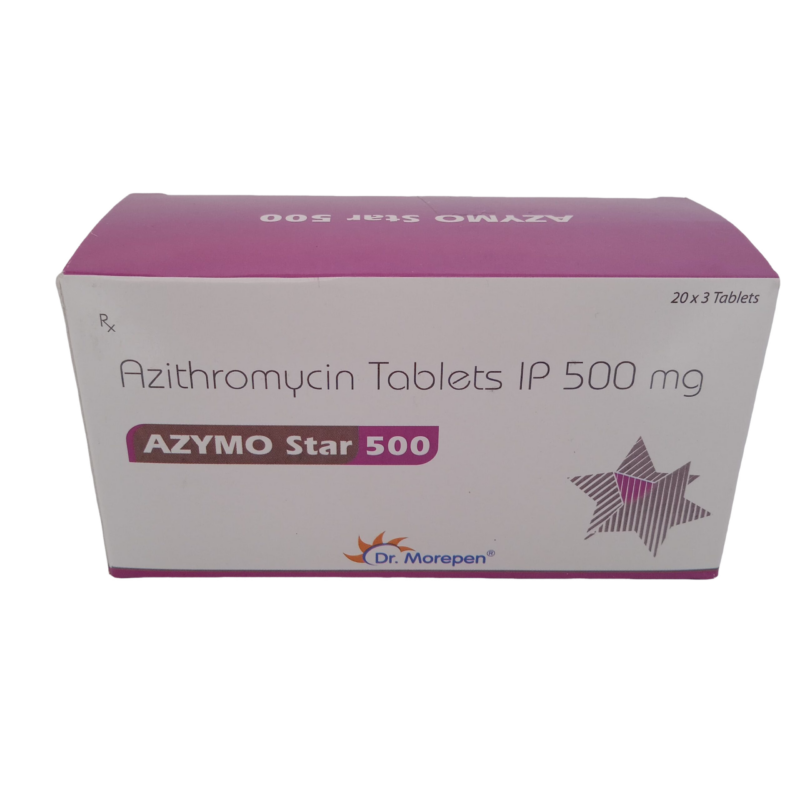 AZYMO STAR 500 MG - 3 TABLETS