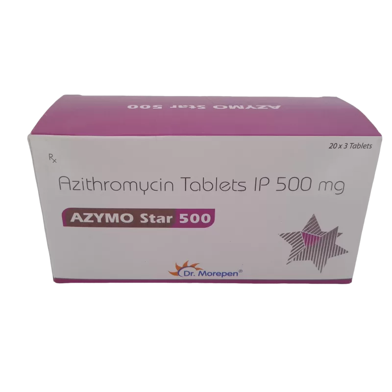 AZYMO STAR 500 MG - 3 TABLETS