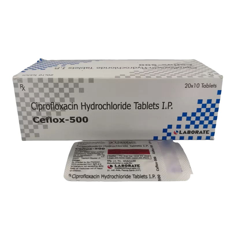 CEFLOX 500 MG - 10 TABLETS - Image 3