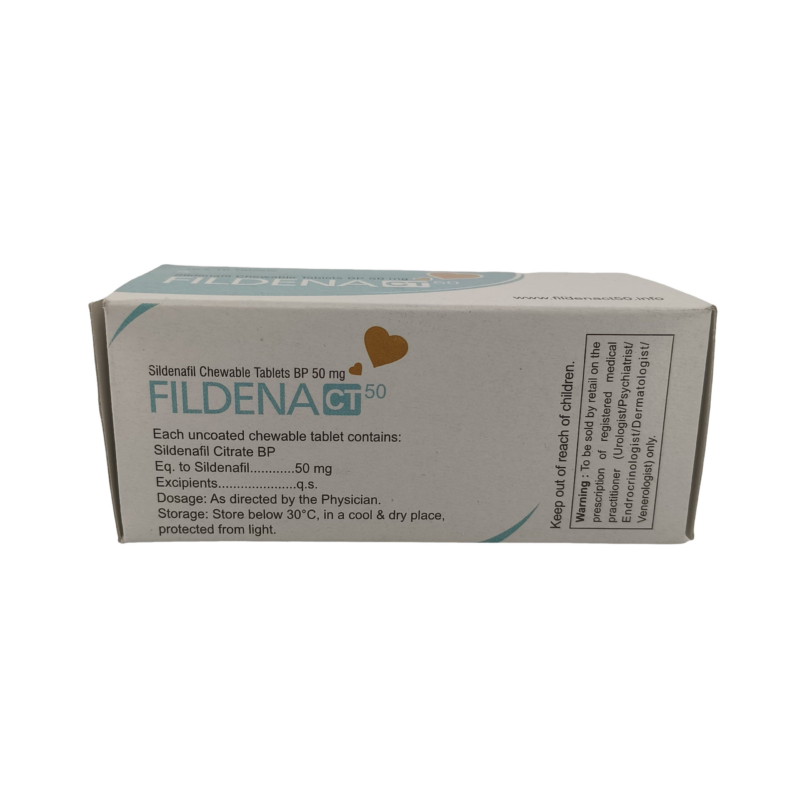 FILDENA CT 50 MG – 10 TABLETS - Image 4