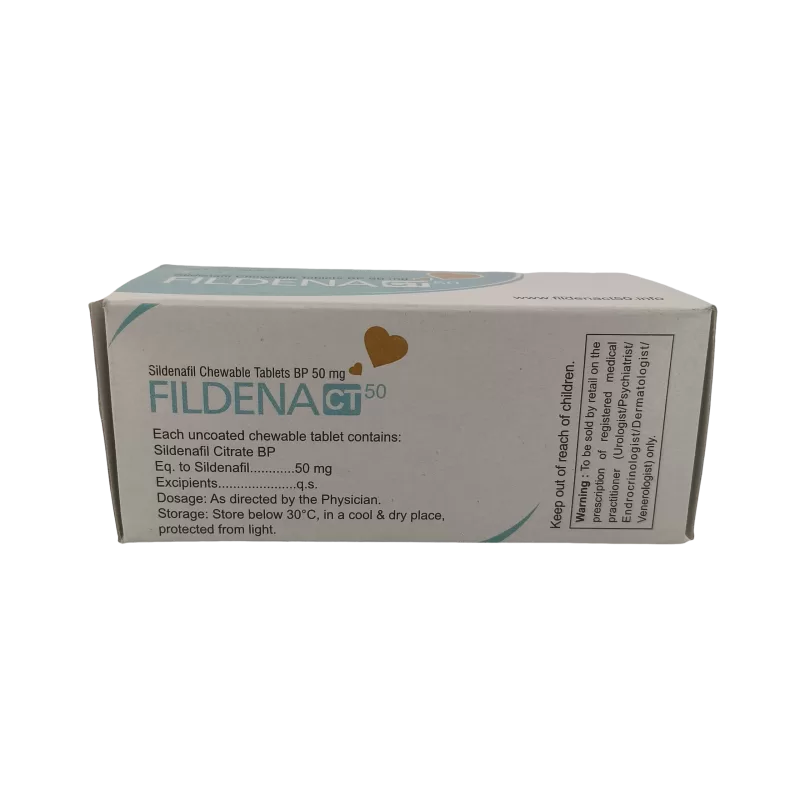 FILDENA CT 50 MG – 10 TABLETS - Image 4