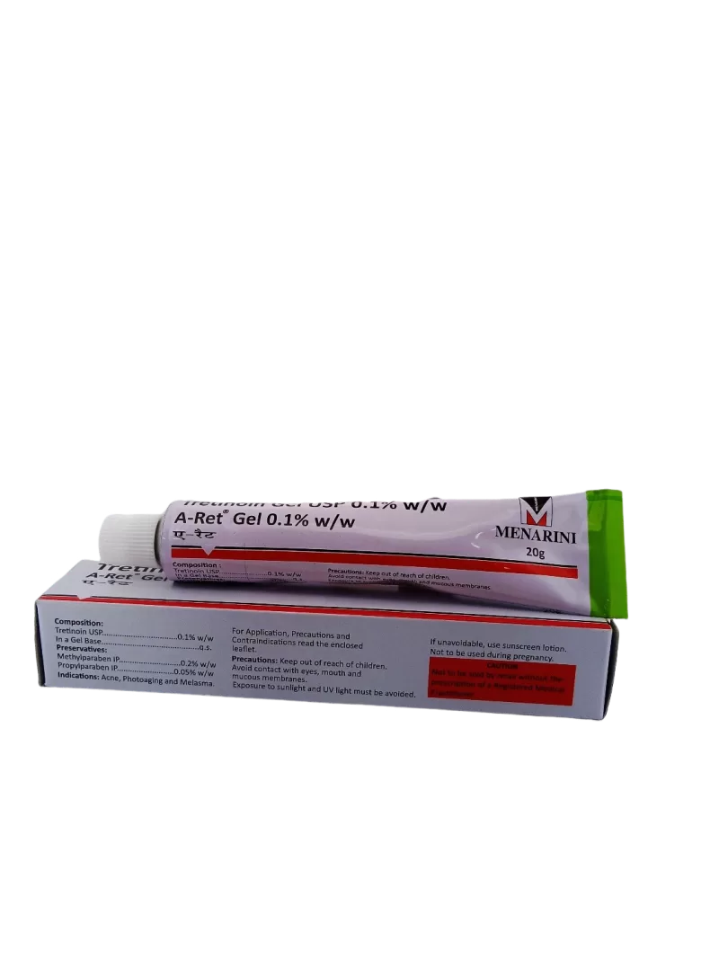 A-RET 0.1% GEL - 1 TUBE OF 20GM - Image 2