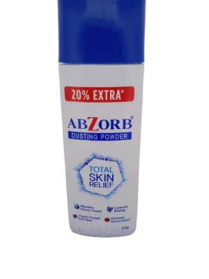 ABZORB DUSTING POWDER - 1 BOTTLE OF 120g