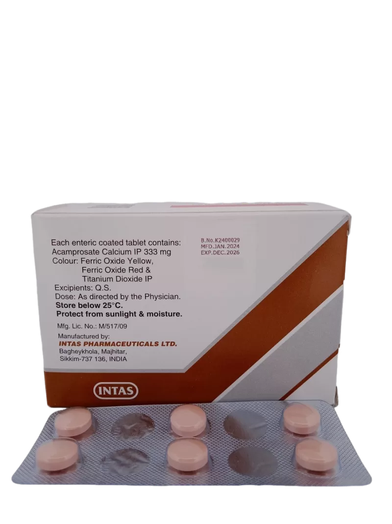 ACAMPTAS 333 MG - 6 TABLETS - Image 4