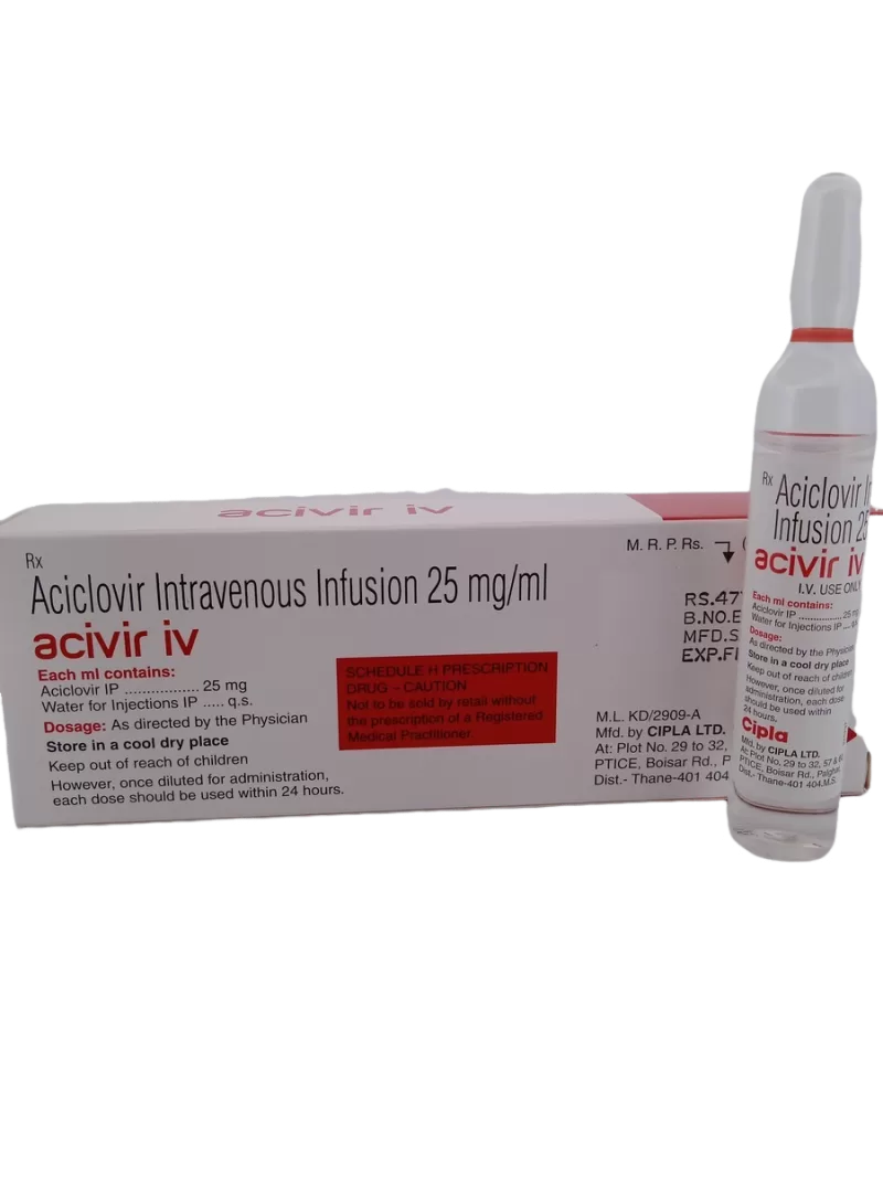 ACIVIR IV - 1 AMPOULE OF 10ML - Image 3