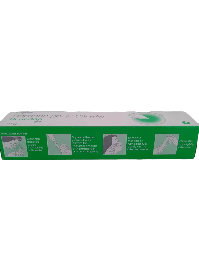 ACNEDAP GEL - 1 TUBE OF 15GM - Image 4