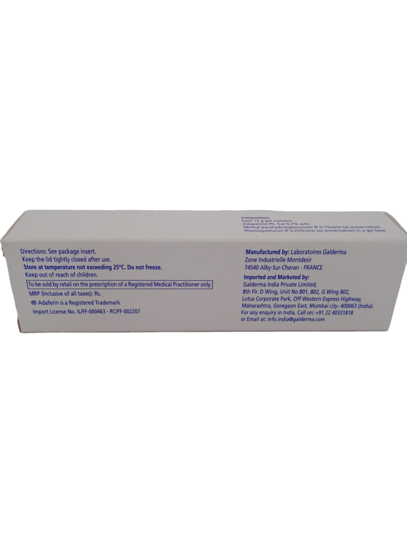 ADAFERIN GEL – 1 TUBE OF 15GM - Image 4