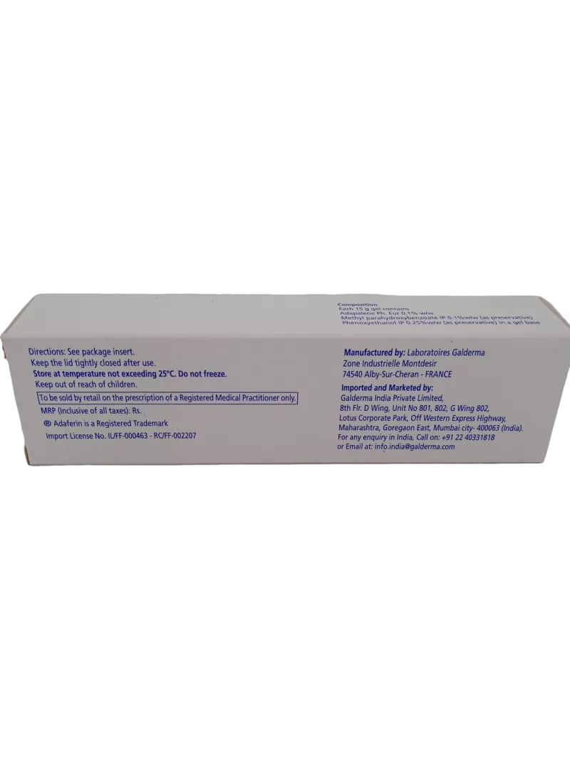 ADAFERIN GEL – 1 TUBE OF 15GM - Image 4