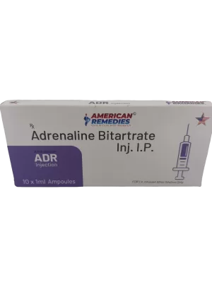 ADR INJECTION - 10 AMPOULES OF 1ML