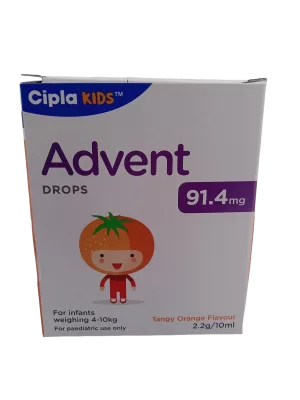 ADVENT DROPS 91.4 MG - 1 BOTTLE OF 2.2g/10ML