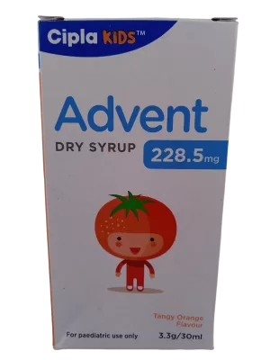 ADVENT DRY SYRUP 228.5 MG - 1 BOTTLE OF 3.3g/30ML