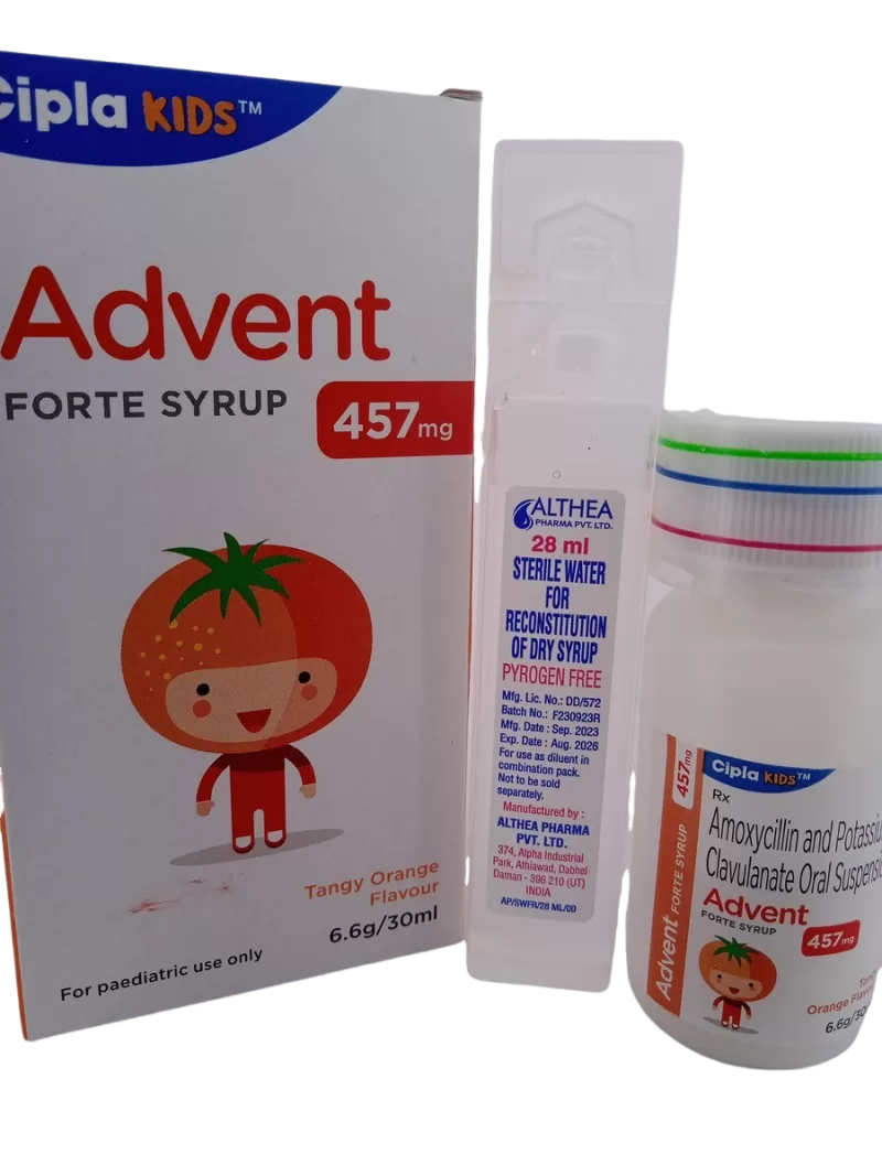 ADVENT FORTE SYRUP 457 MG - 1 BOTTLE OF 6.6g/30ML - Image 2