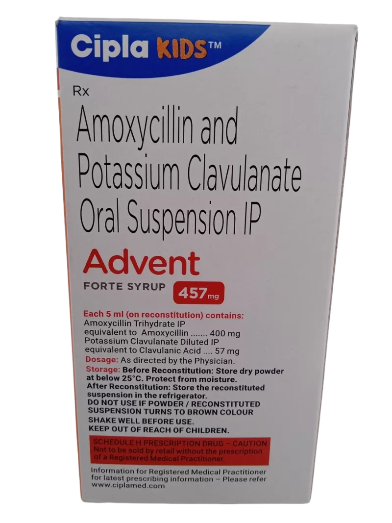 ADVENT FORTE SYRUP 457 MG - 1 BOTTLE OF 6.6g/30ML - Image 4