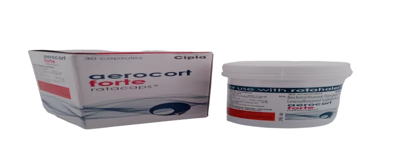 AEROCORT FORTE ROTACAPS - 1 BOTTLE OF 30 CAPSULE - Image 2