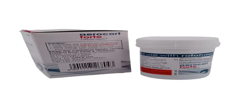 AEROCORT FORTE ROTACAPS - 1 BOTTLE OF 30 CAPSULE - Image 4
