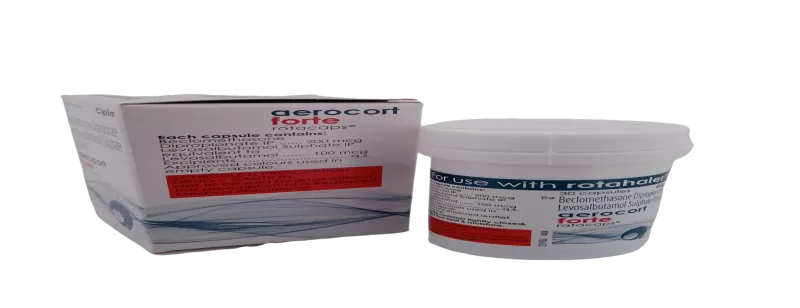 AEROCORT FORTE ROTACAPS - 1 BOTTLE OF 30 CAPSULE - Image 3