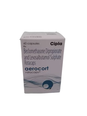 AEROCORT ROTACAPS - 1 BOTTLE OF 60 CAPSULE