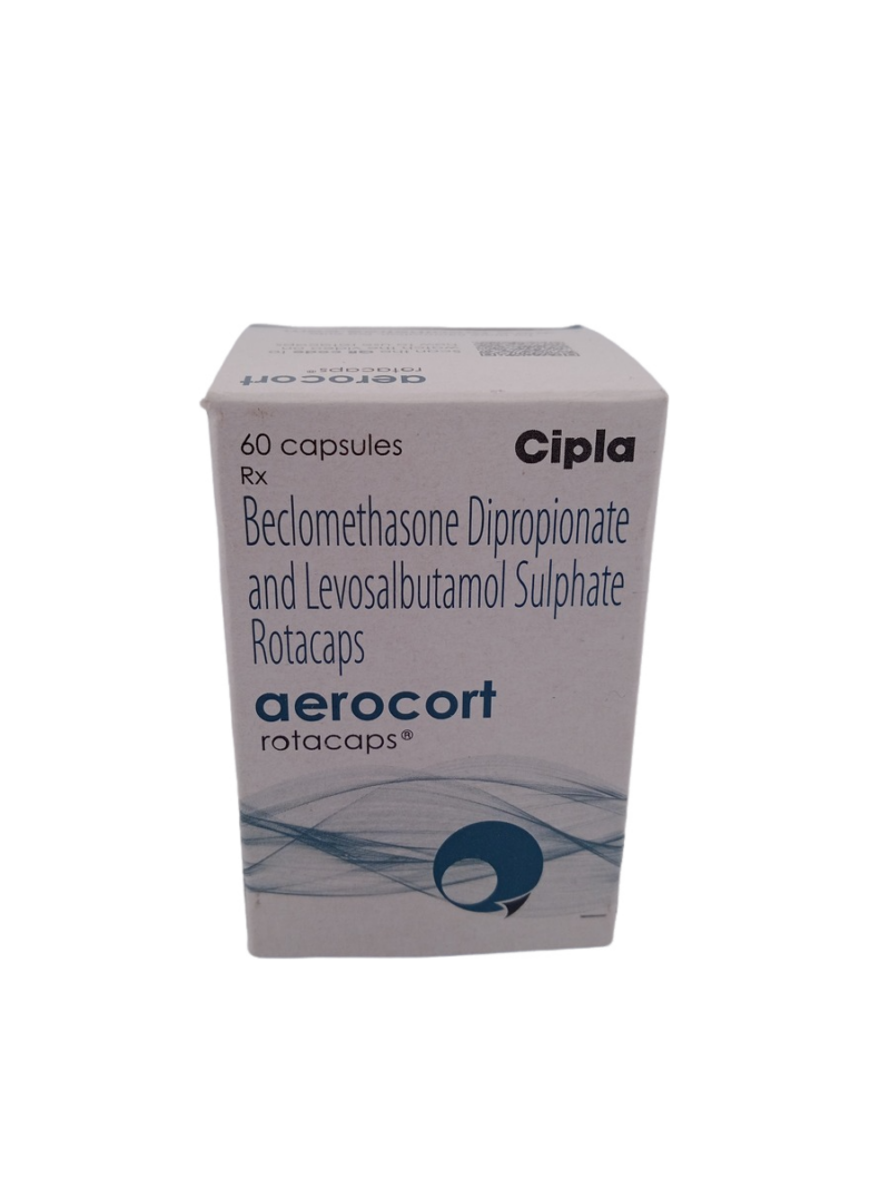 AEROCORT ROTACAPS - 1 BOTTLE OF 60 CAPSULE