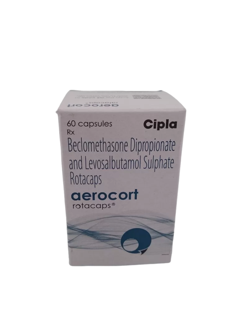 AEROCORT ROTACAPS - 1 BOTTLE OF 60 CAPSULE