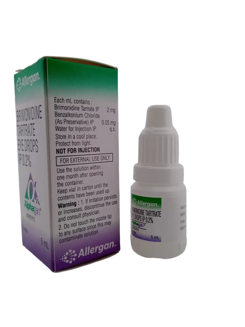 ALPHAGAN - 1 BOTTLE OF 5ML - Image 3