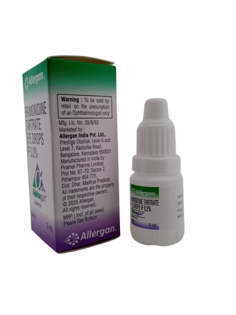ALPHAGAN - 1 BOTTLE OF 5ML - Image 4