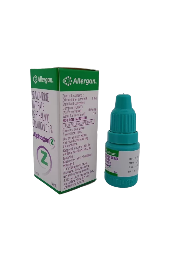 ALPHAGAN Z 1 MG - 1 BOTTLE OF 5ML - Image 3