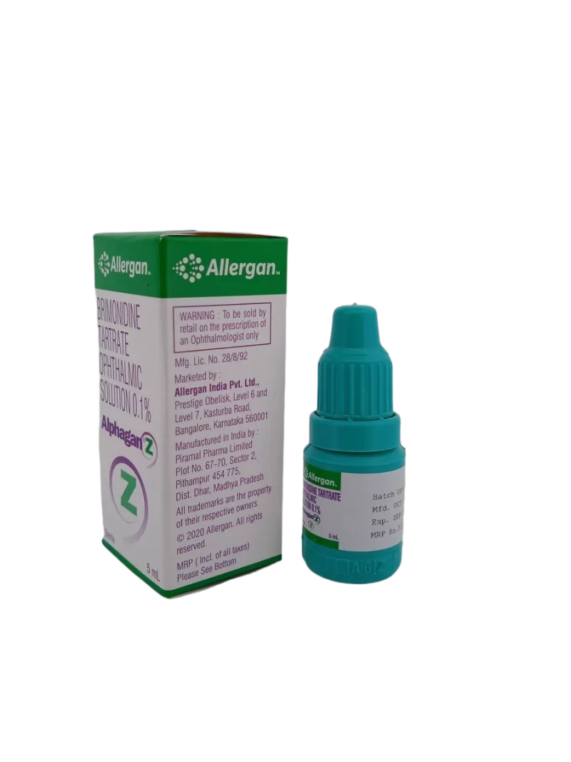 ALPHAGAN Z 1 MG - 1 BOTTLE OF 5ML - Image 4