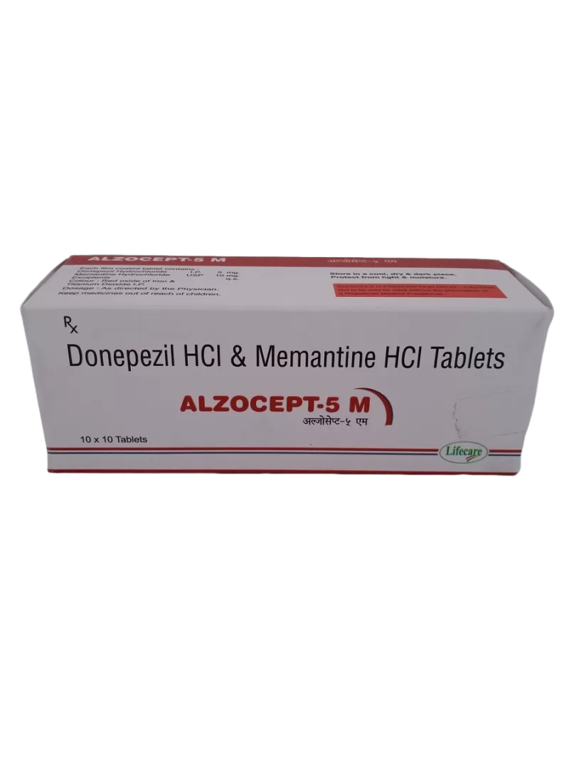 ALZOCEPT-5 M - 10 TABLETS