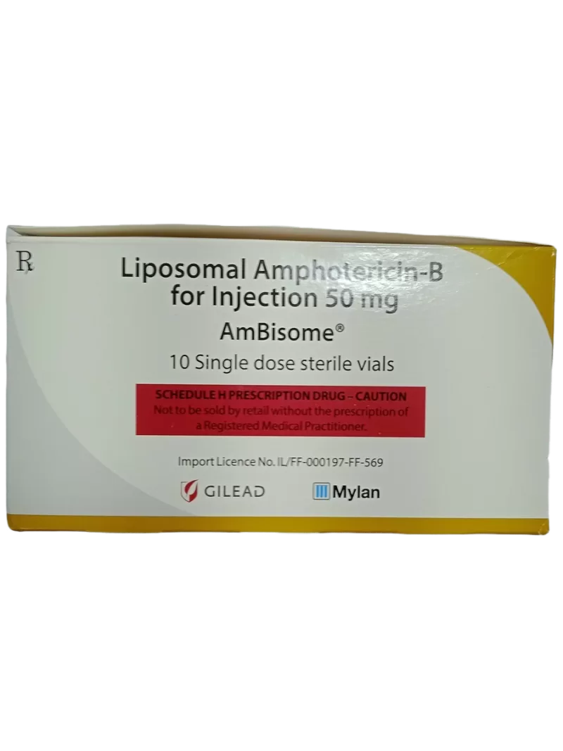 AMBISOME - 10 SINGLE DOES STERILE VIALS