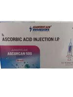 AMERICAN ASCORCAN 500 INJECTION - 10 AMPOULES OF 5ML