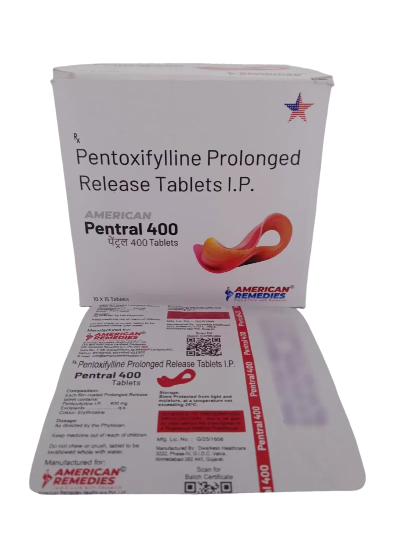 AMERICAN PENTRAL 400 - 15 TABLETS - Image 3