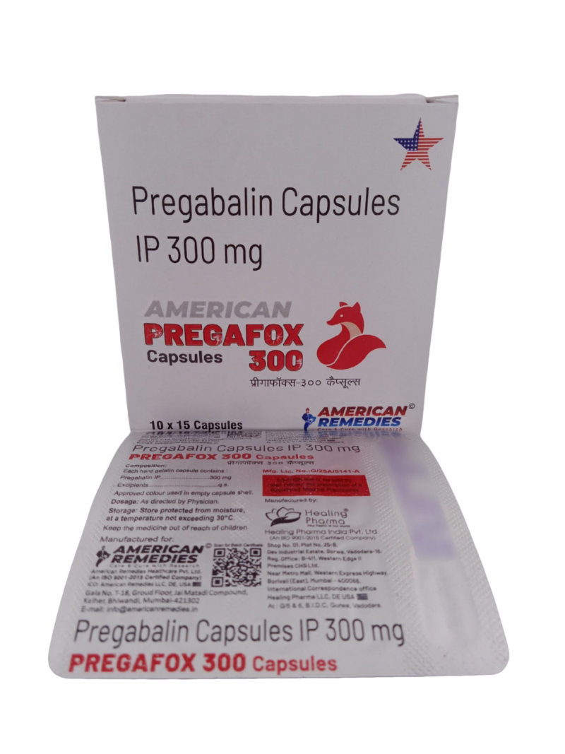 AMERICAN PREGAFOX 300 MG - 15 CAPSULES - Image 3