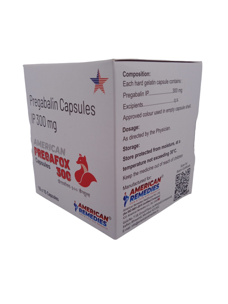 AMERICAN PREGAFOX 300 MG - 15 CAPSULES - Image 4