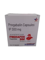 AMERICAN PREGAFOX 300 MG - 15 CAPSULES