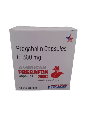 AMERICAN PREGAFOX 300 MG - 15 CAPSULES