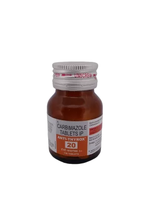ANTI-THYROX 20 MG - 1 BOTTLE OF 100 TABLETS