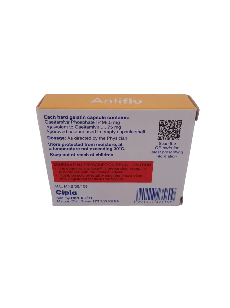 ANTIFLU 75 MG - 10 CAPSULES - Image 4