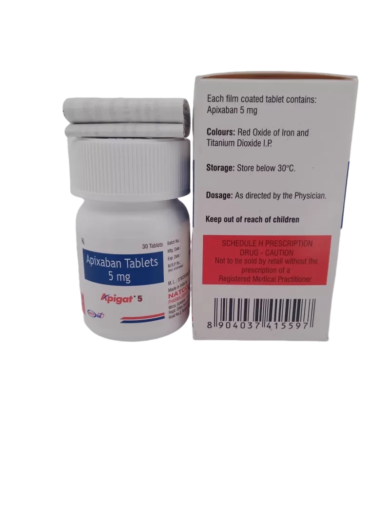 APIGAT 5 MG - 1 BOTTLE OF 30 TABLETS - Image 3