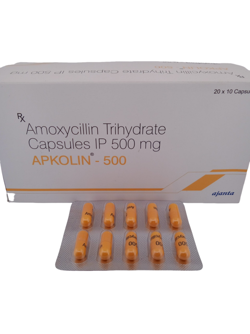 APKOLIN 500 MG - 10 CAPSULES - Image 2