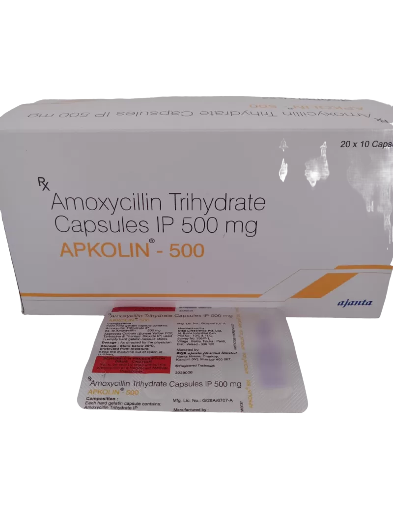 APKOLIN 500 MG - 10 CAPSULES - Image 3