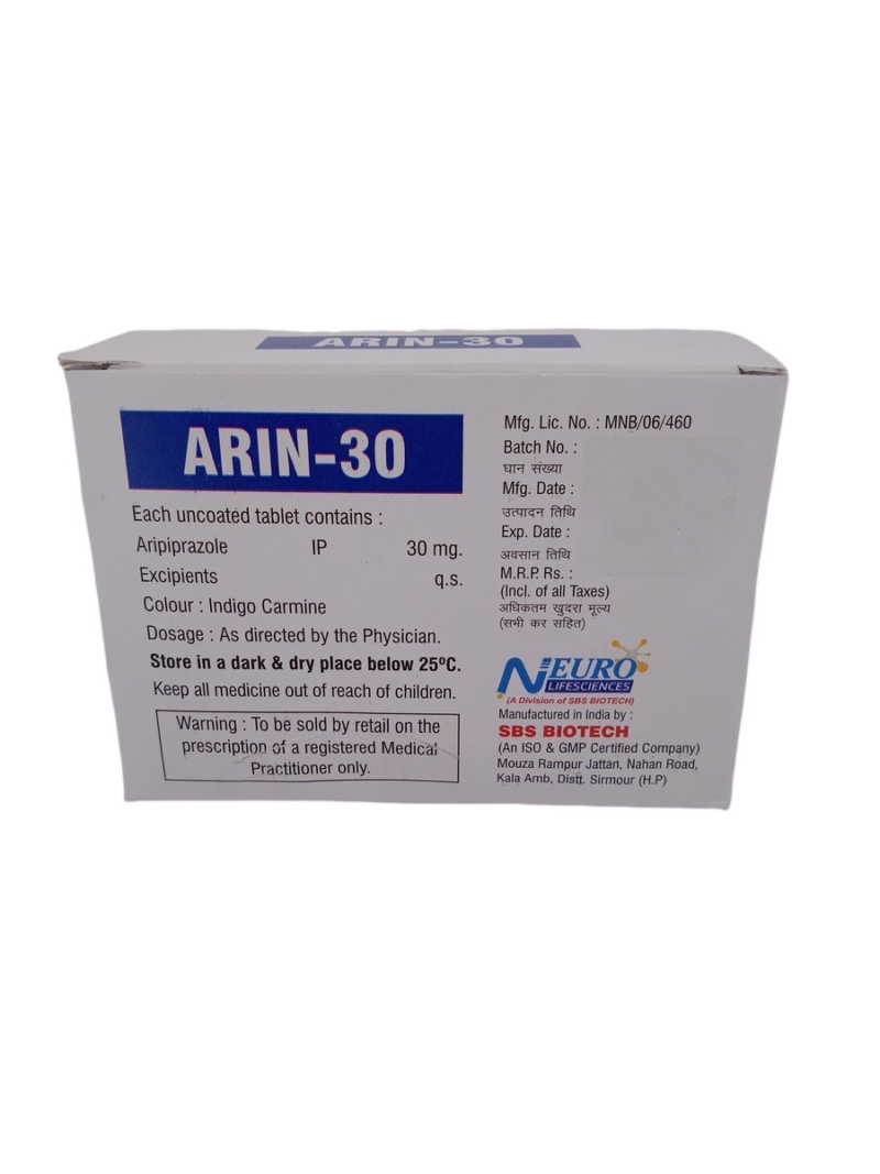 ARIN 30 MG - 10 TABLETS - Image 4