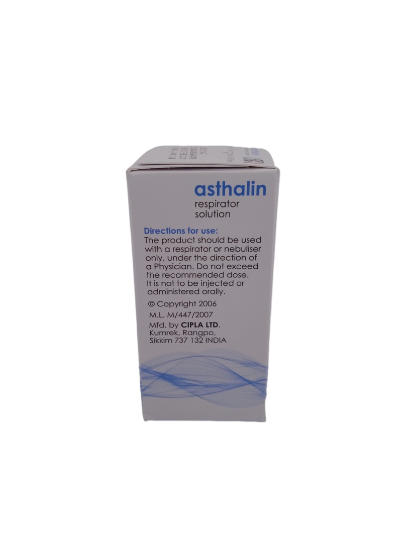 ASTHALIN 5 MG (RESPIRATOR SOLUTION) - 15ML - Image 2