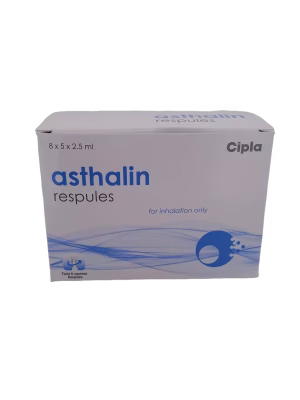 ASTHALIN 2.5 MG - 5 RESPULES OF 2.5ML