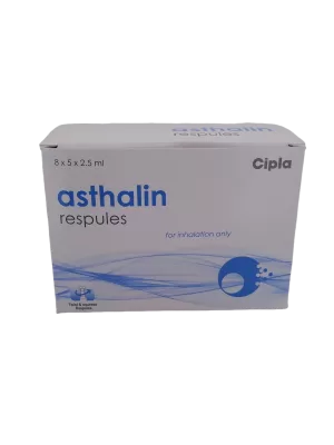 ASTHALIN 2.5 MG - 5 RESPULES OF 2.5ML