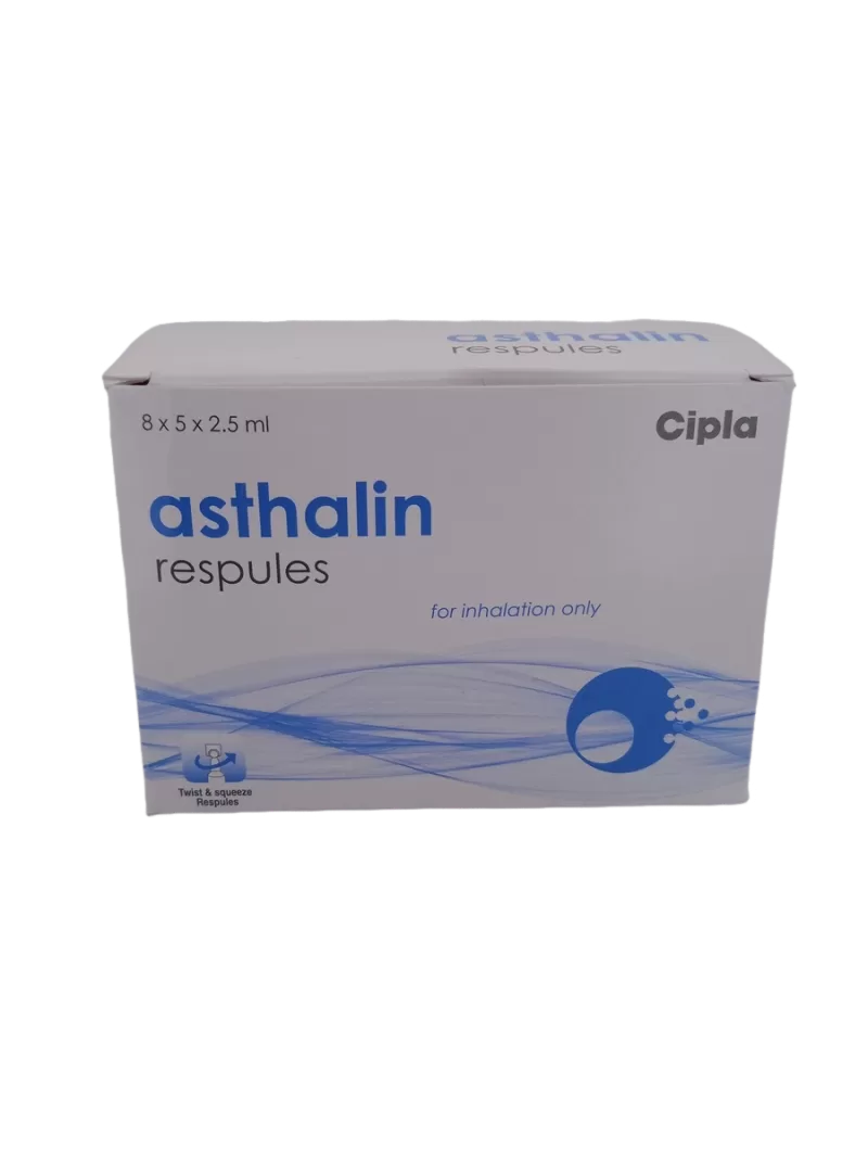 ASTHALIN 2.5 MG - 5 RESPULES OF 2.5ML