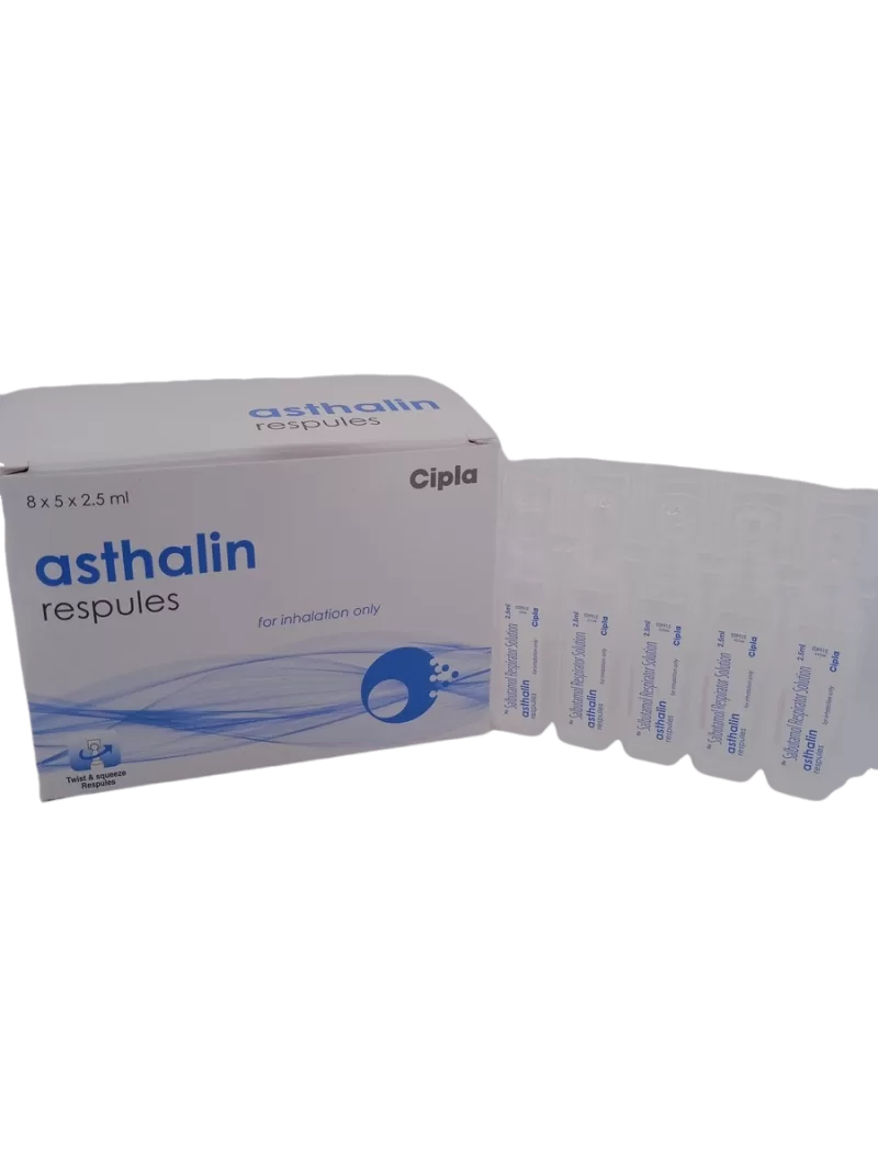 ASTHALIN 2.5 MG - 5 RESPULES OF 2.5ML - Image 2
