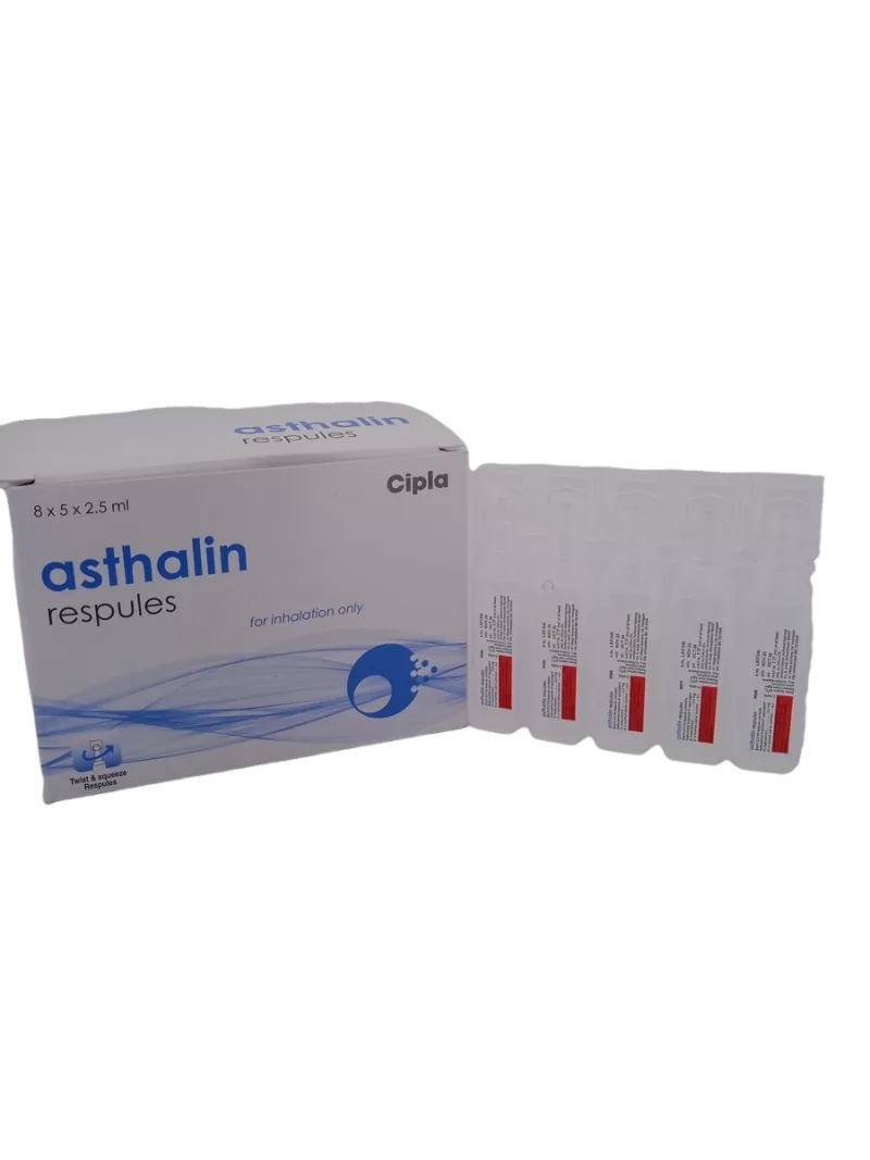 ASTHALIN 2.5 MG - 5 RESPULES OF 2.5ML - Image 3