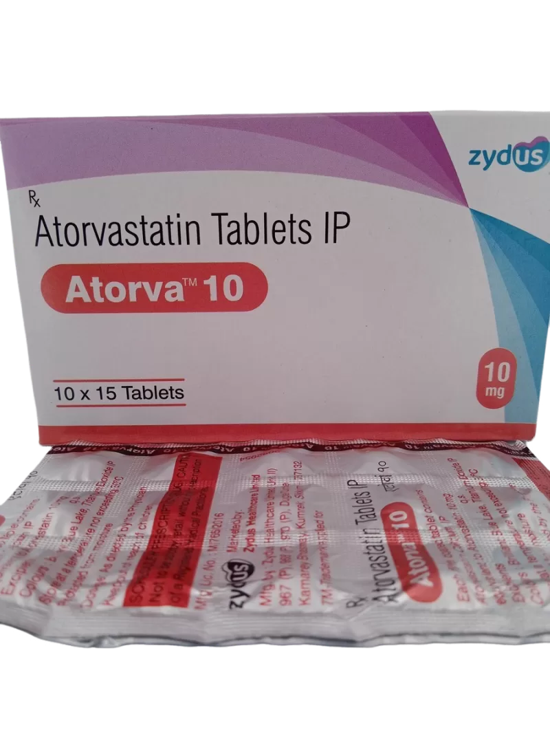 ATORVA 10 MG - 15 TABLETS - Image 2