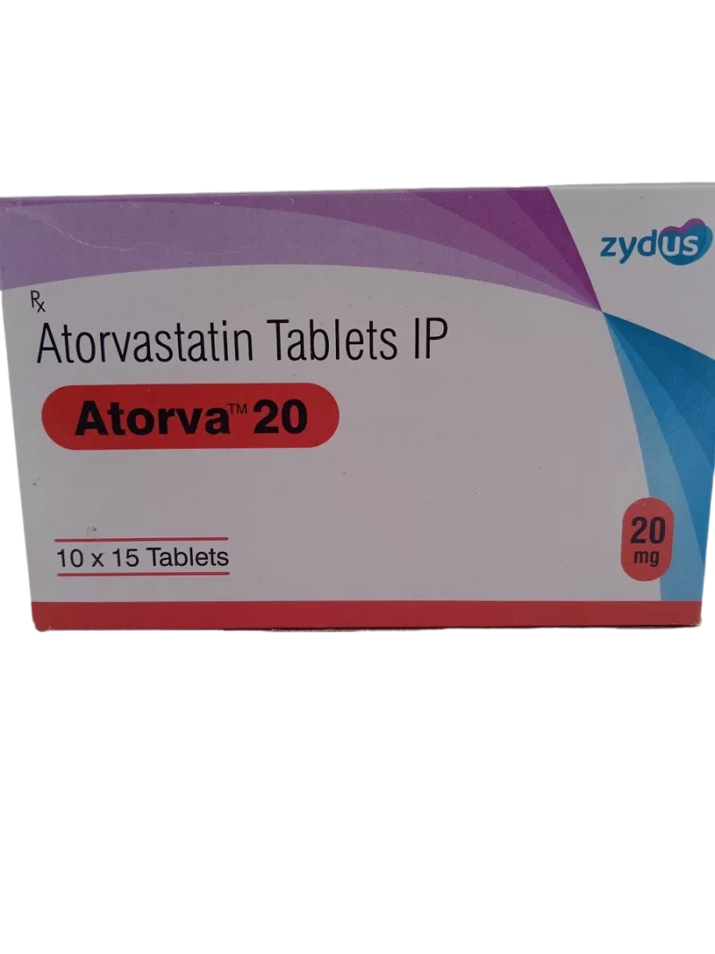 ATORVA 20 MG - 15 TABLETS